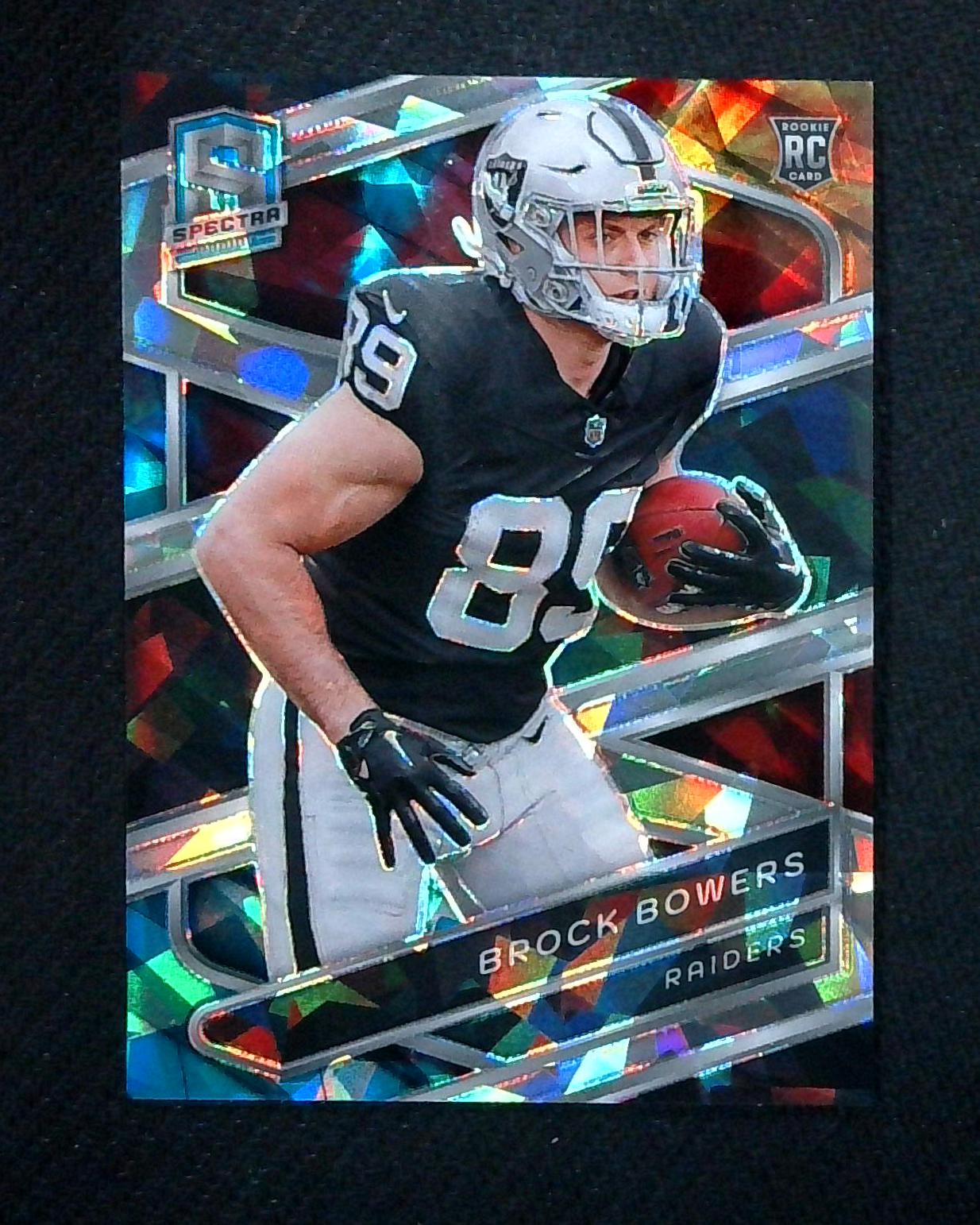 2024 Panini Spectra Brock Bowers RC Rookie Prizm #'d 04/40 SSP