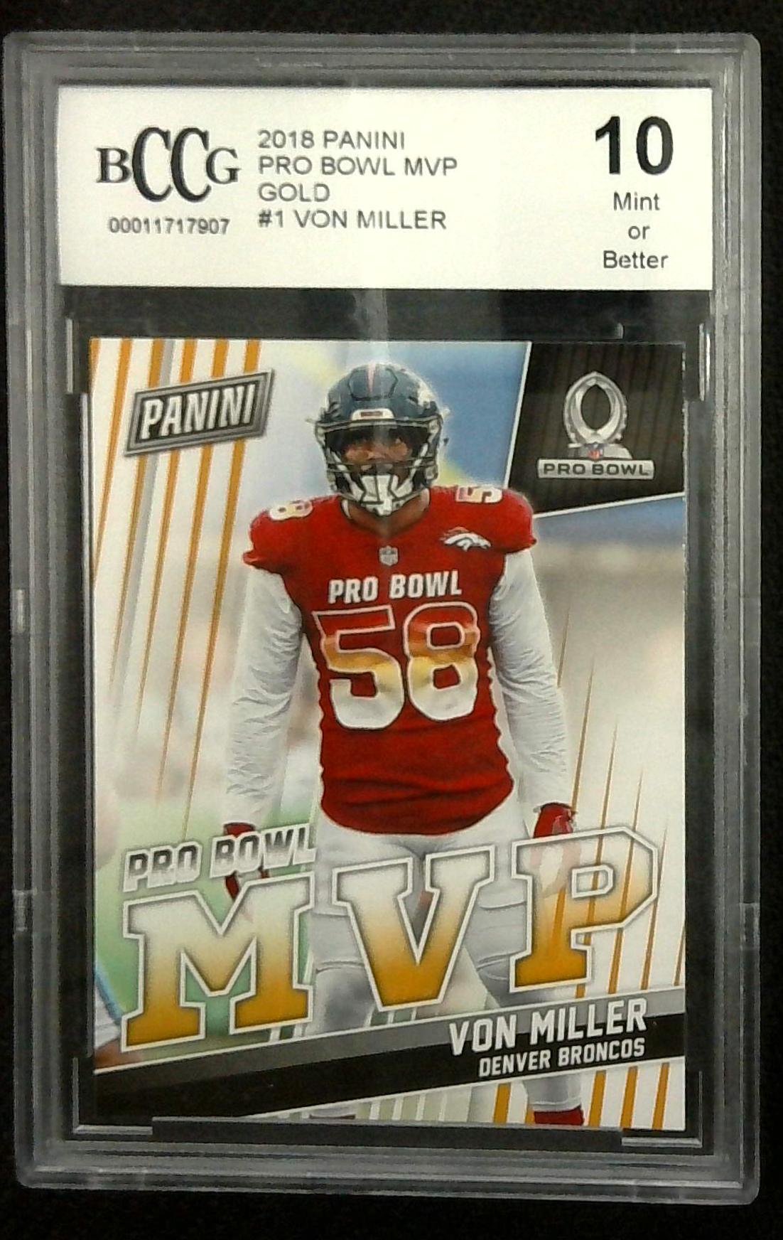 2018 Pro Bowl MVP Von Miller BCCG 10