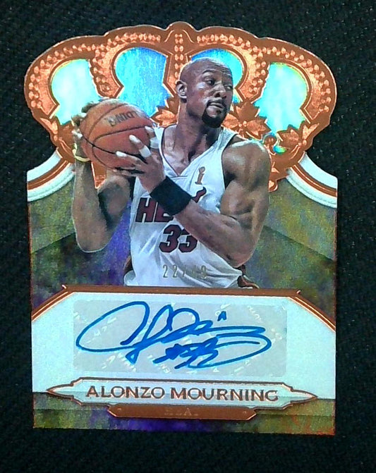 2018-19 Crown Royale Alonzo Mourning Auto /49