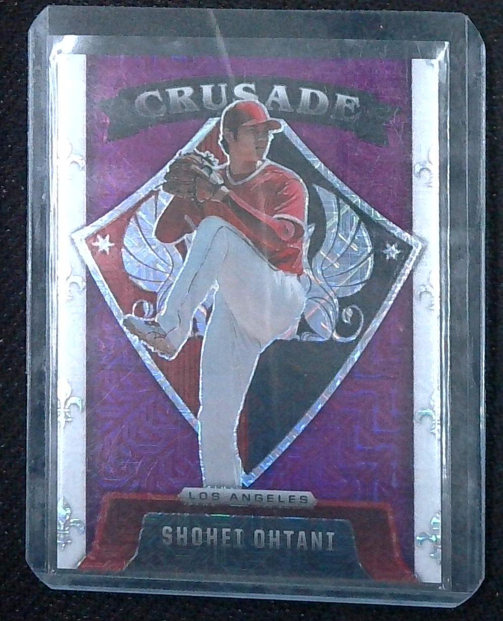 2022 Chronicles #5 Crusade Prizm Purple MOJO Shohei Ohtani Serial Number 1/99