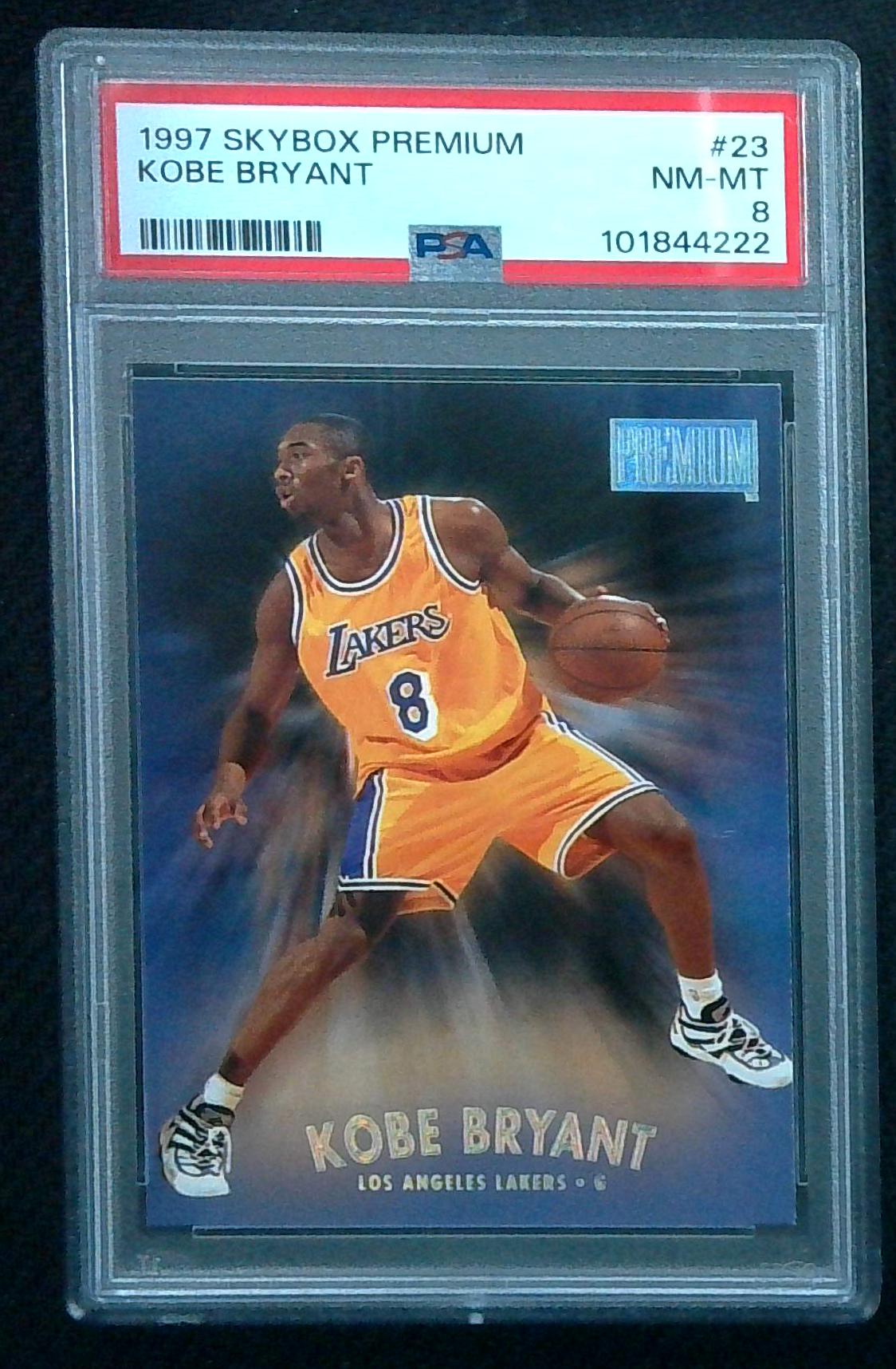 1997 Skybox Premium Kobe Bryant #23 PSA 8