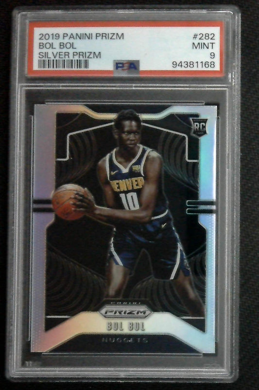 2019 Prizm Silver Bol Bol Rookie PSA 9