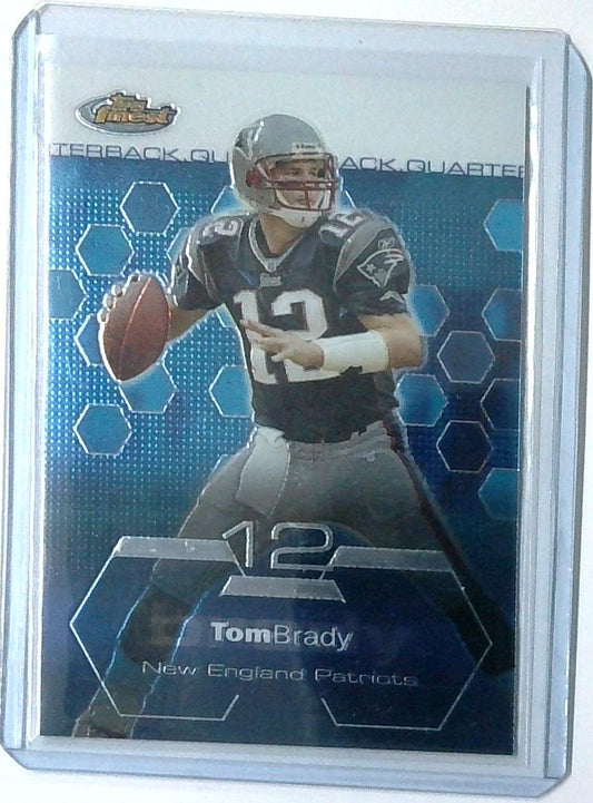 2003 Topps Finest Tom Brady #35 New England Patriots