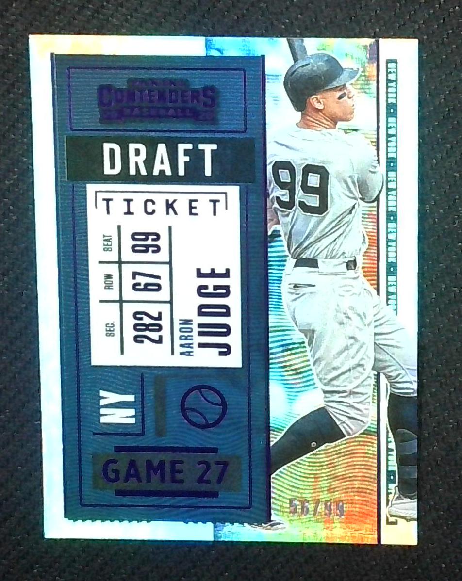 2020 Contenders Baseball Aaron Judge /99