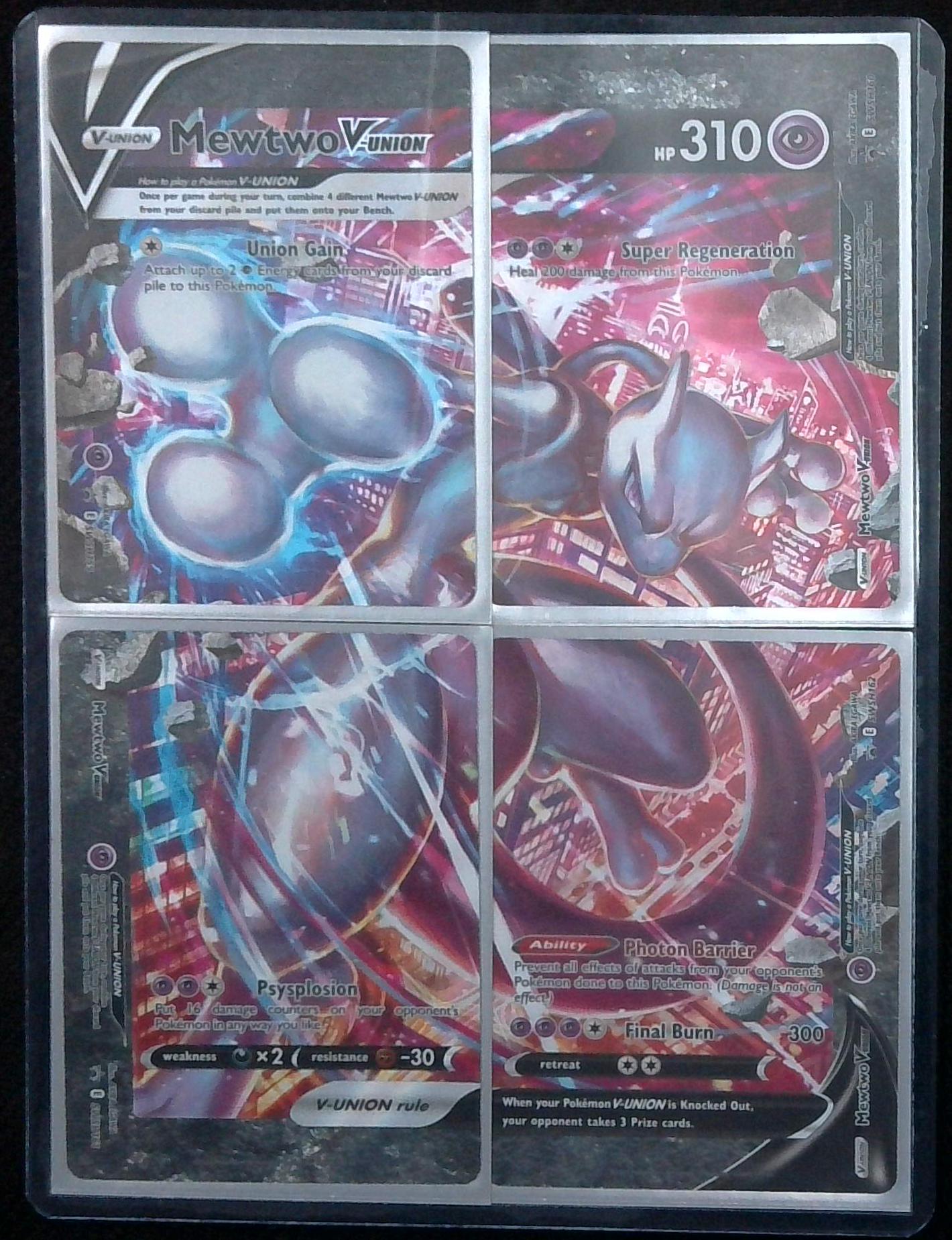 Pokémon Mewtwo V Union Set