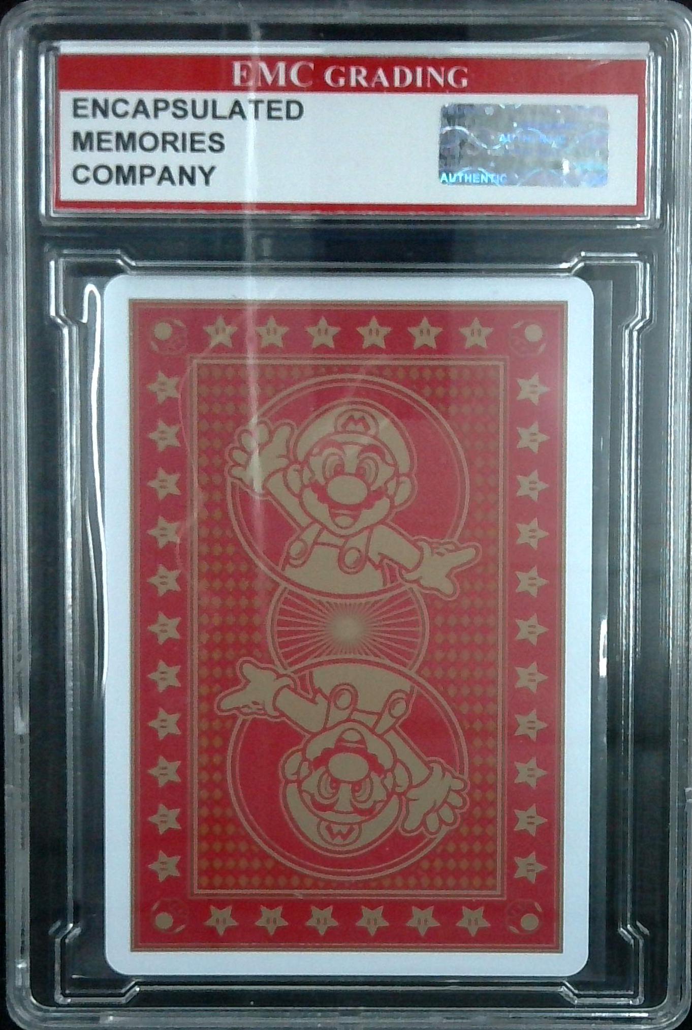 2010 Nintendo Bowser Japanese Playing Card EMC Grading 10