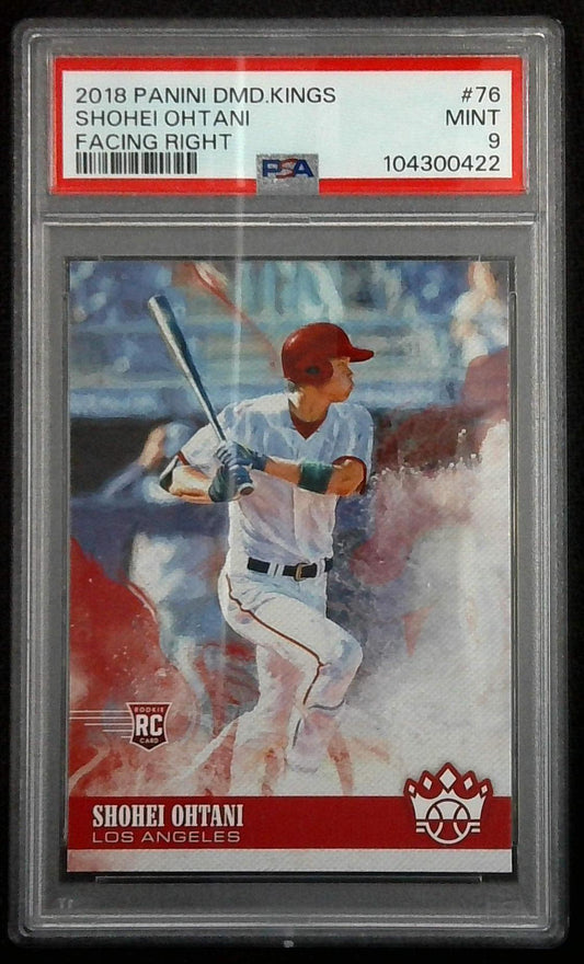2018 Panini Diamond Kings Shohei Ohtani Rookie PSA 9