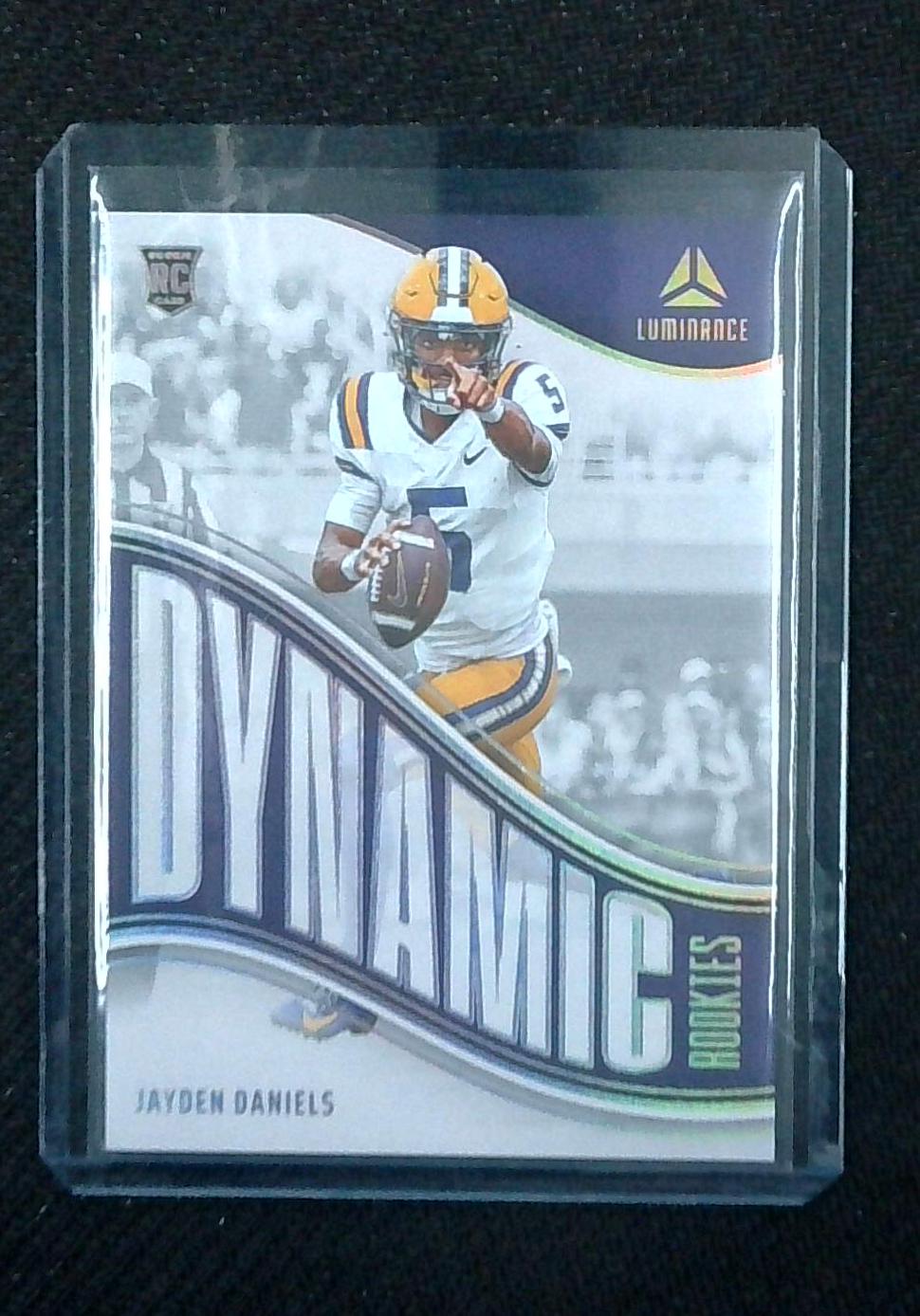 2024 Luminance Jayden Daniels Dynamic Rookies RC #DR-JDS Commanders