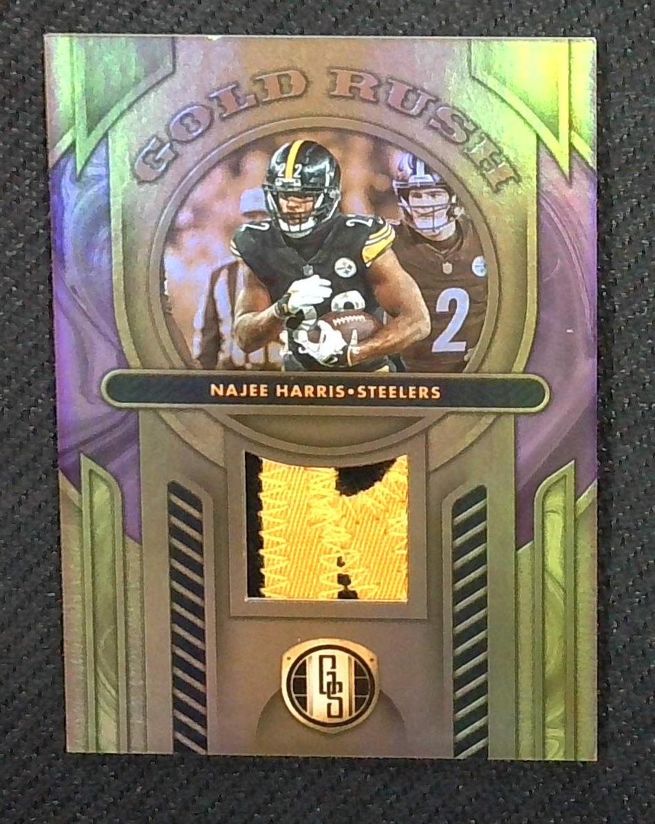 2024 Gold Standard Najee Harris Gold Rush Patch Relic /24