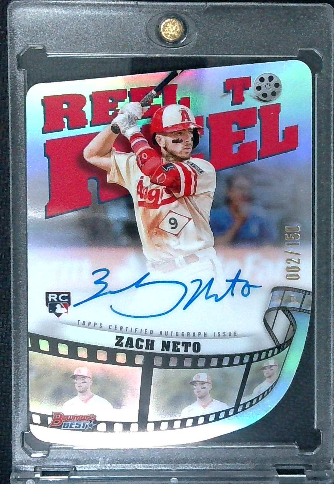 2023 Bowman's Best Reel To Reel Zach Neto Auto /150