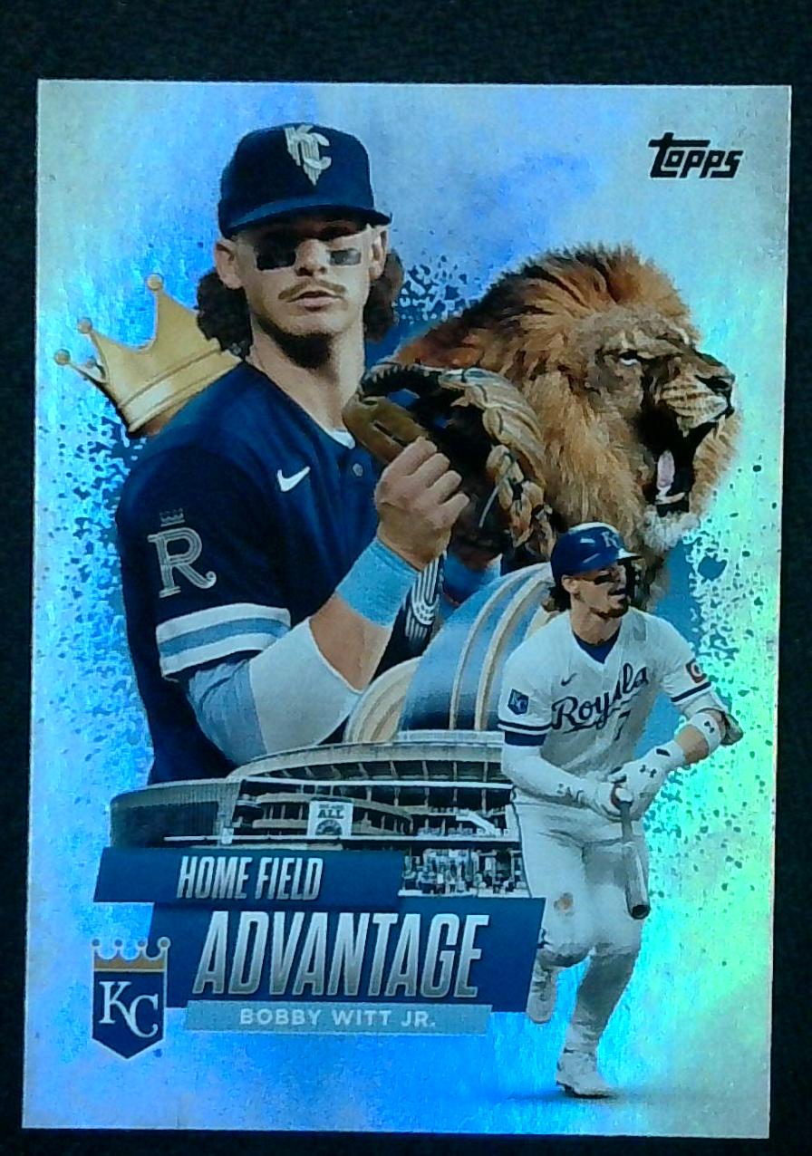 2025 Topps Series 1 Home Field Advantage Bobby Witt Jr.