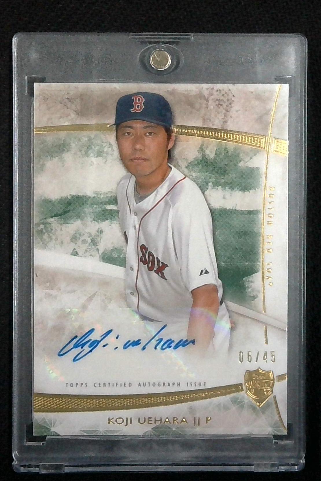2014 Topps Supreme Koji Uehara Auto /45