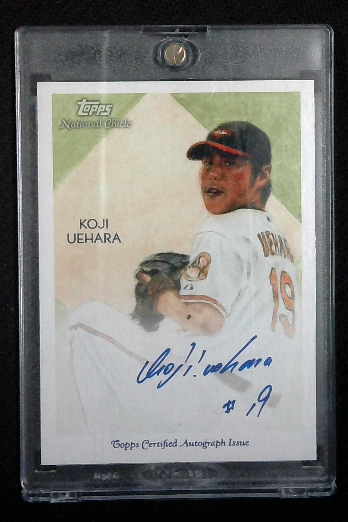 2010 Topps National Chicle Koji Uehara Auto
