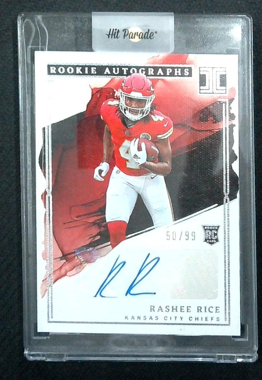 Rashee Rice 2023 Panini Impeccable /99 Rookie Auto RC Kansas City Chiefs