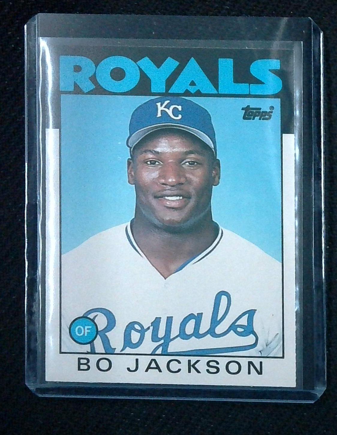 1986 Topps Traded Bo Jackson Rookie Card RC #50T