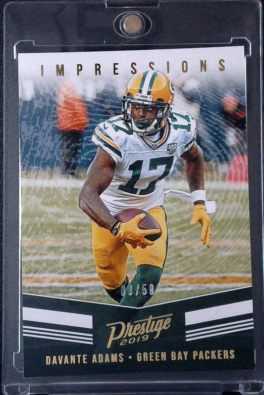 2019 Prestige Impressions Davante Adams /50 Packers