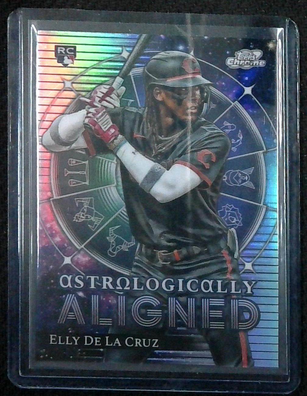 ELLY DE LA CRUZ 2024 TOPPS COSMIC ROOKIE ASTROLOGICALLY ALIGNED RC