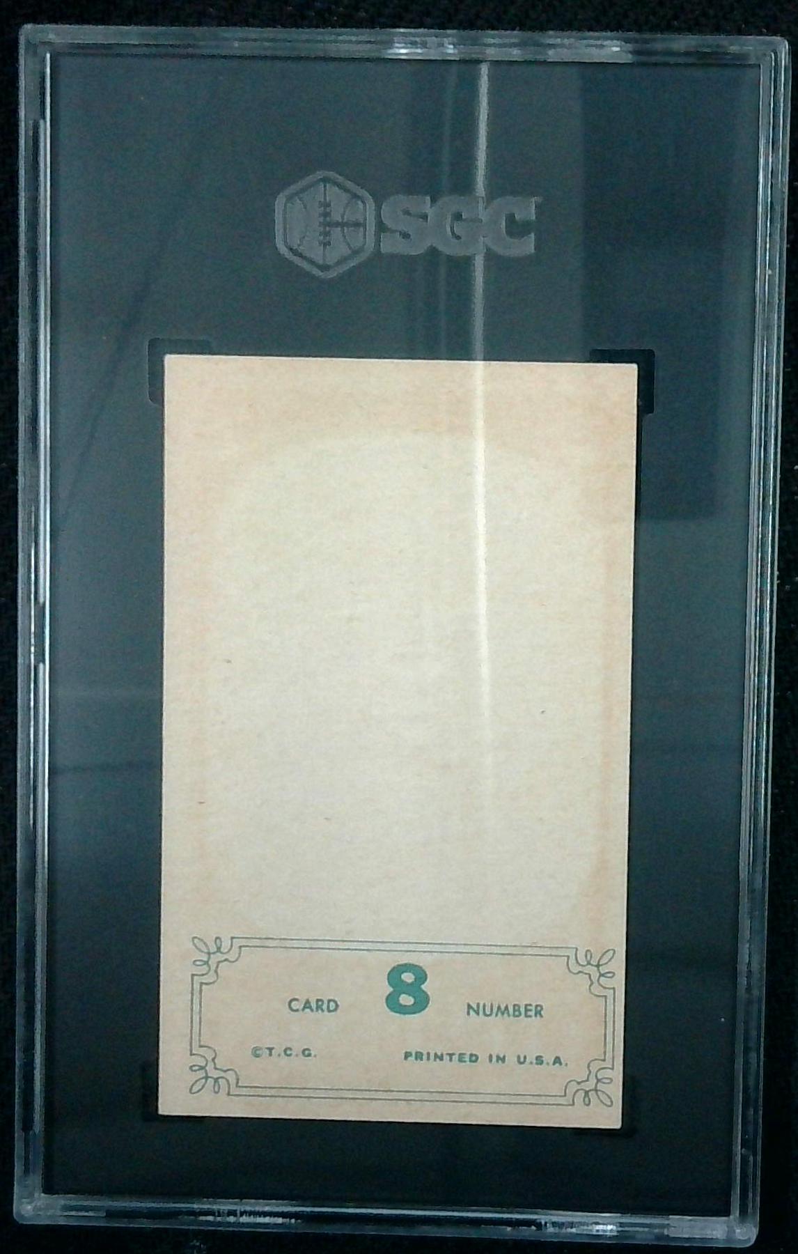 1965 Topps Embossed SGC 5.5 SANDY KOUFAX #8 HOF Dodgers