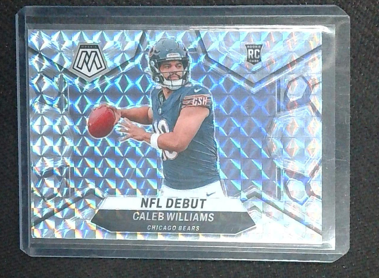 2024 Panini Mosaic - NFL Debut Silver Prizm #289 Caleb Williams Rookie