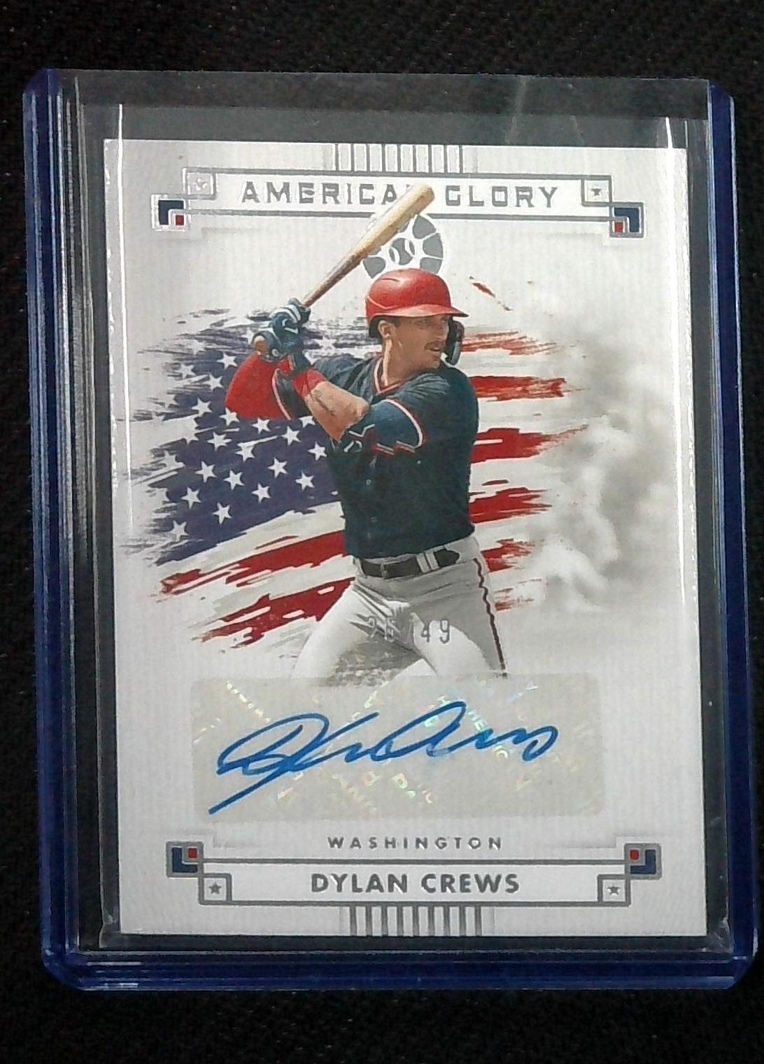DYLAN CREWS Glory Rookie Auto 26/49 RC 2024 Panini Boys of Summer Baseball