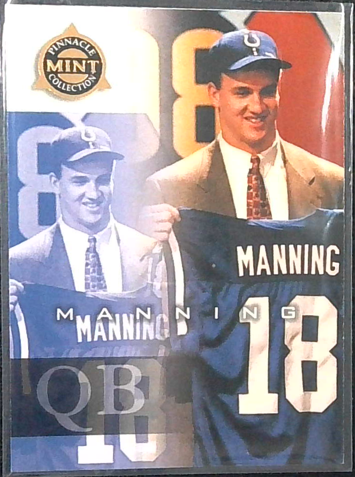 1998 Pinnacle Mint Collection Peyton Manning Rookie