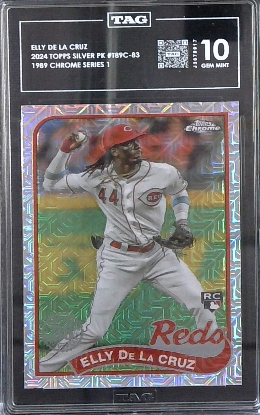 2024 Topps Silver Pack Mojo Elly De La Cruz TAG 10