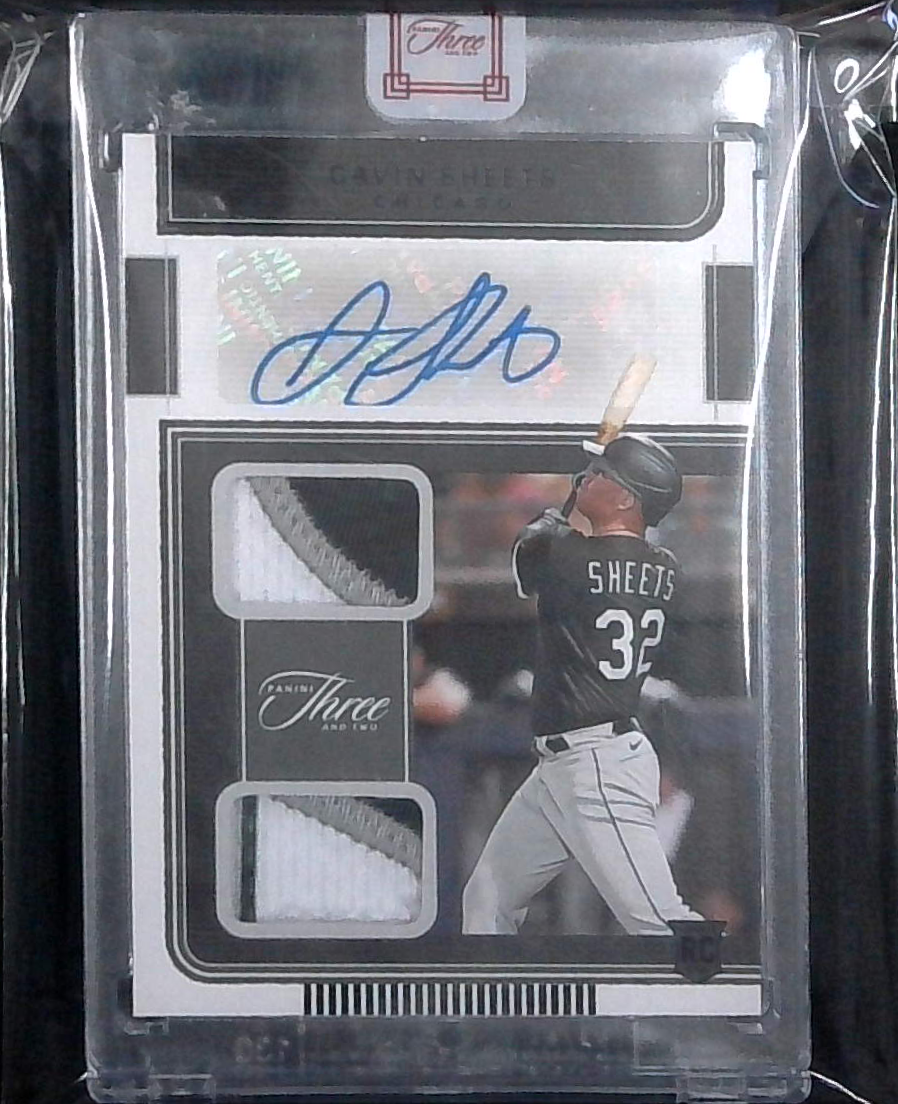 2022 THREE AND TWO RPA ROOKIE PATCH GAVIN SHEETS RC AUTO /10