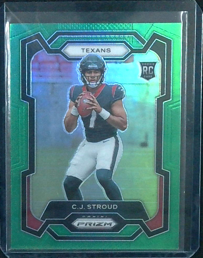 2023 Panini Green Prizm CJ Stroud Rookie