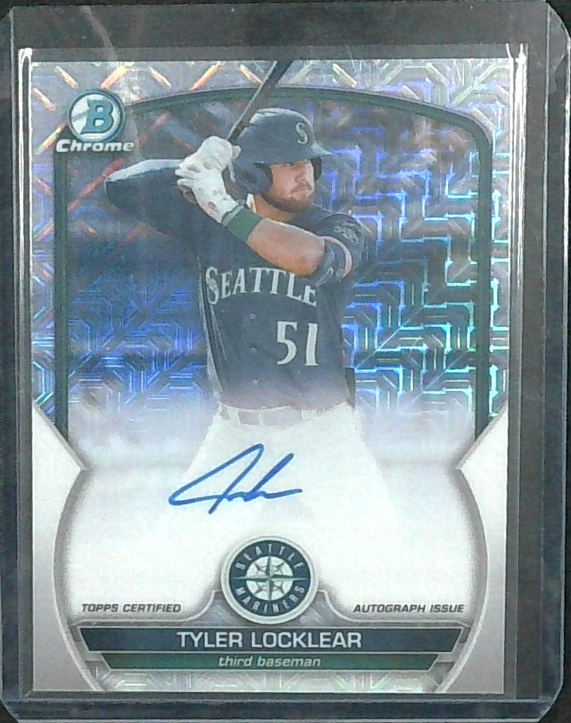 2023 Bowman Chrome Tyler Locklear Prospect Mojo Auto