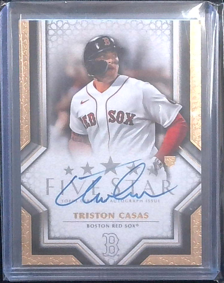 2023 Topps Five Star Triston Casas Rookie Auto