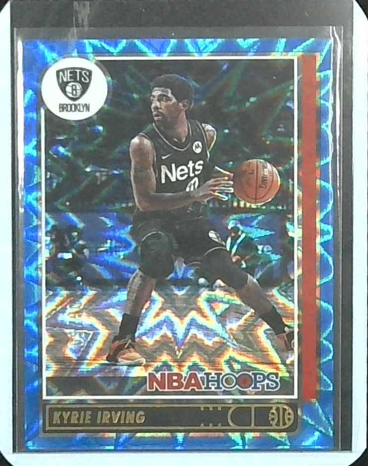 2021-2022 NBA HOOPS BASKETBALL KYRIE IRVING BLUE EXPLOSION /59