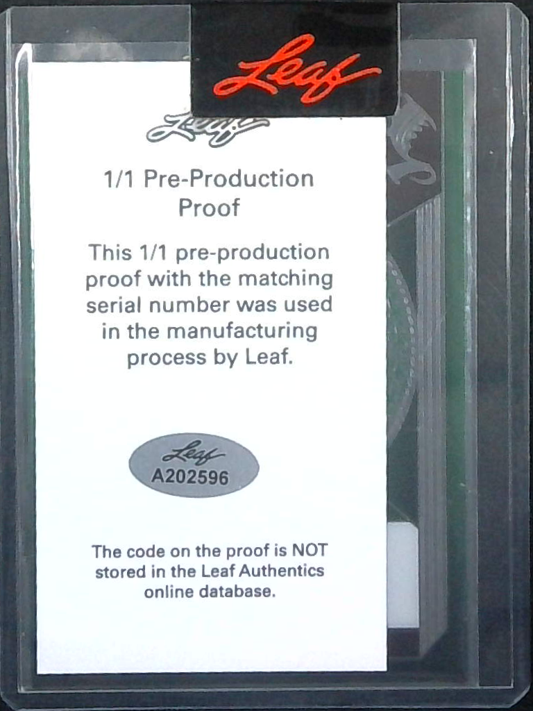 2023 Leaf Metal Austin Charles Green Noble Auto 1/1 Proof