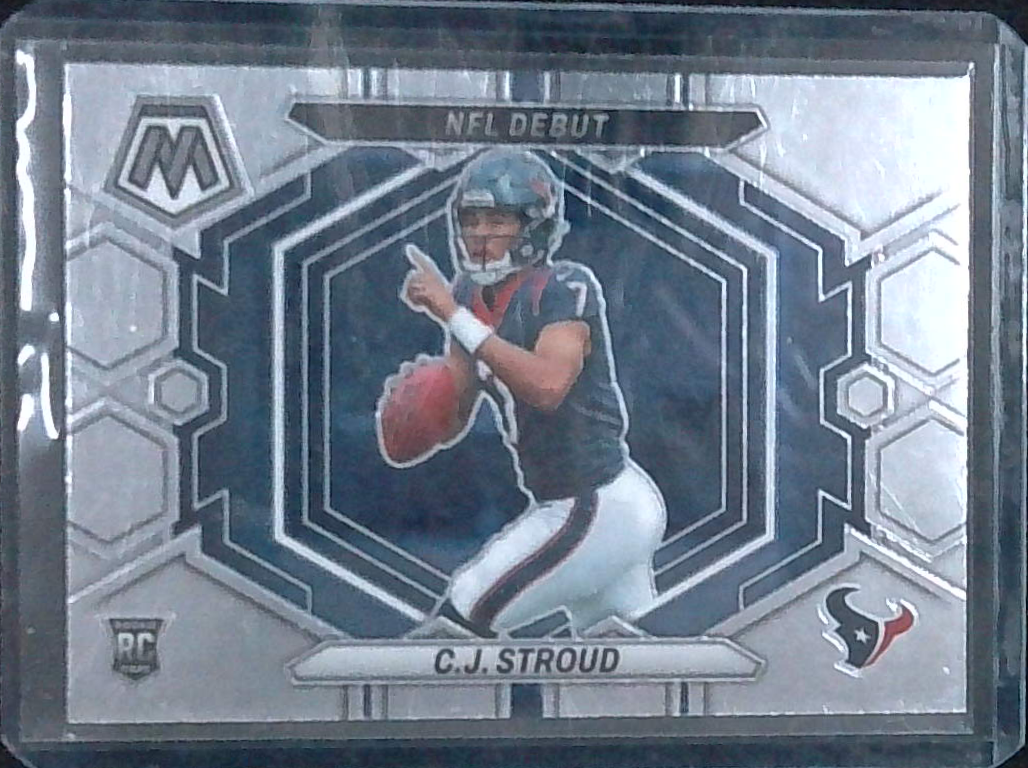 2023 Panini Mosaic Football CJ Stroud NFL Debut RC Rookie