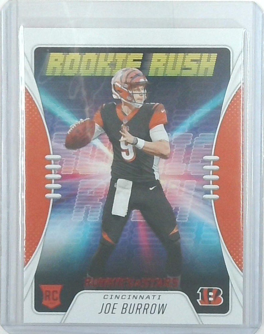 2020 Rookies And Stars Joe Burrow ROOKIE RUSH RED