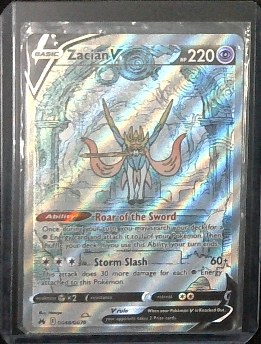 Pokémon TCG Zacian V Crown Zenith: Galarian Gallery GG48/GG70