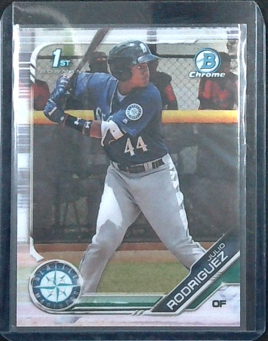 2019 Bowman Chrome JULIO RODRIGUEZ 1st Bowman