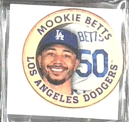Mookie Betts Collector's Series Coin /3000