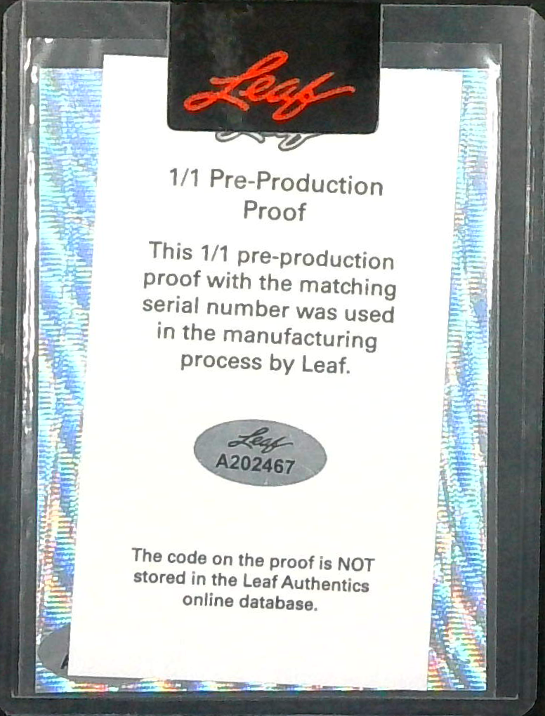 2023 Leaf Metal Austin Charles Auto 1/1 Proof