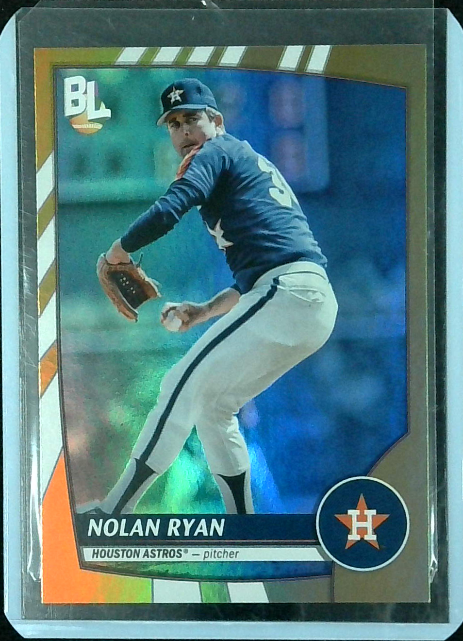 2023 Topps Big League Legendary Gold Foil #307 Nolan Ryan 1:360 Packs