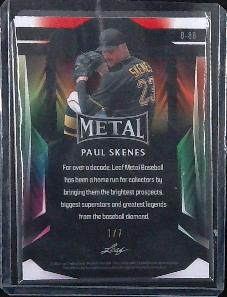 2023 Leaf Metal Paul Skenes 1/7