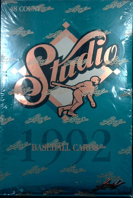 1992 Leaf Studio Baseball Hobby Box