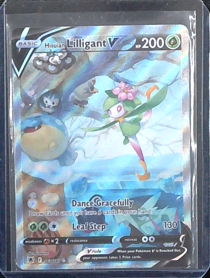 Pokemon Hisuian Lilligant V 163/189 Alternate Art Astral Radiance