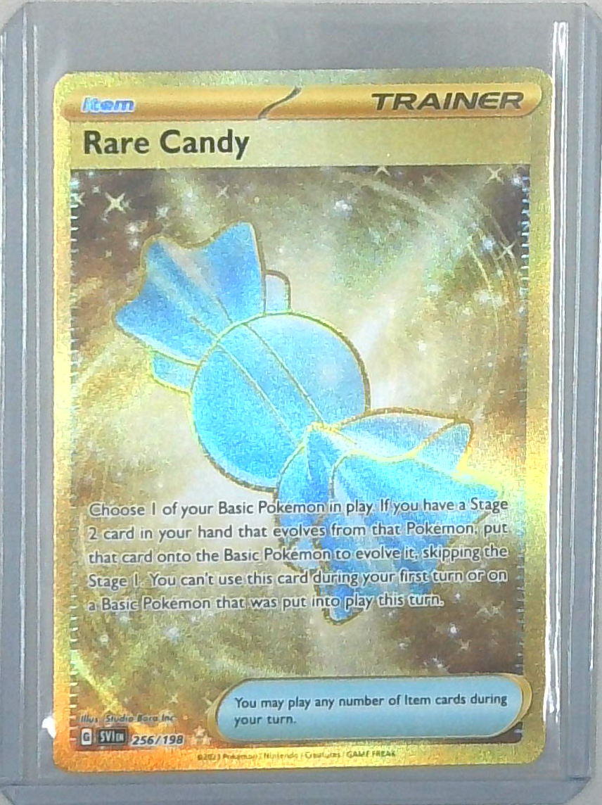 Rare Candy - 256/198 Hyper Rare Scarlet & Violet Base Set Pokemon