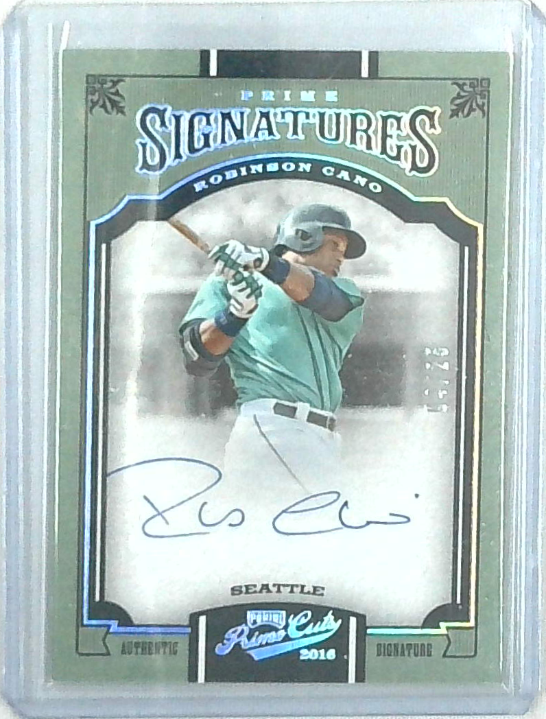 2016 Panini Prime Cuts Prime Signatures /25 Robinson Cano