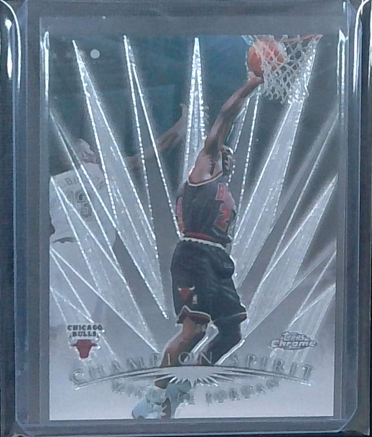 1998-99 Topps Chrome Champion Spirit: #CS1 Michael Jordan