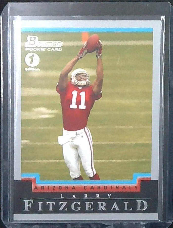 2004 BOWMAN 1st EDITION #125 LARRY FITZGERALD ROOKIE