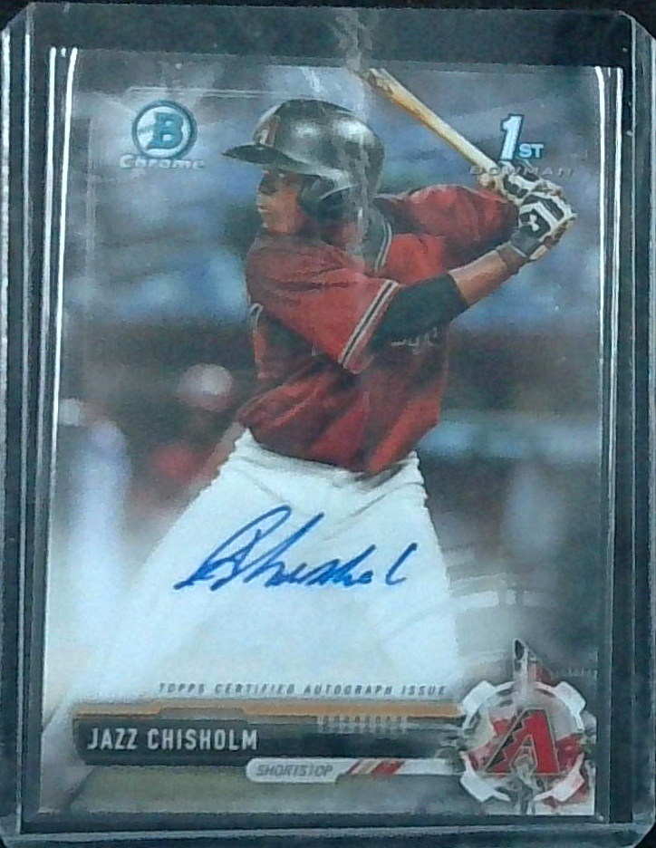 2017 Bowman Chrome Jazz Chisholm 1st Prospect Auto #CPA-JC