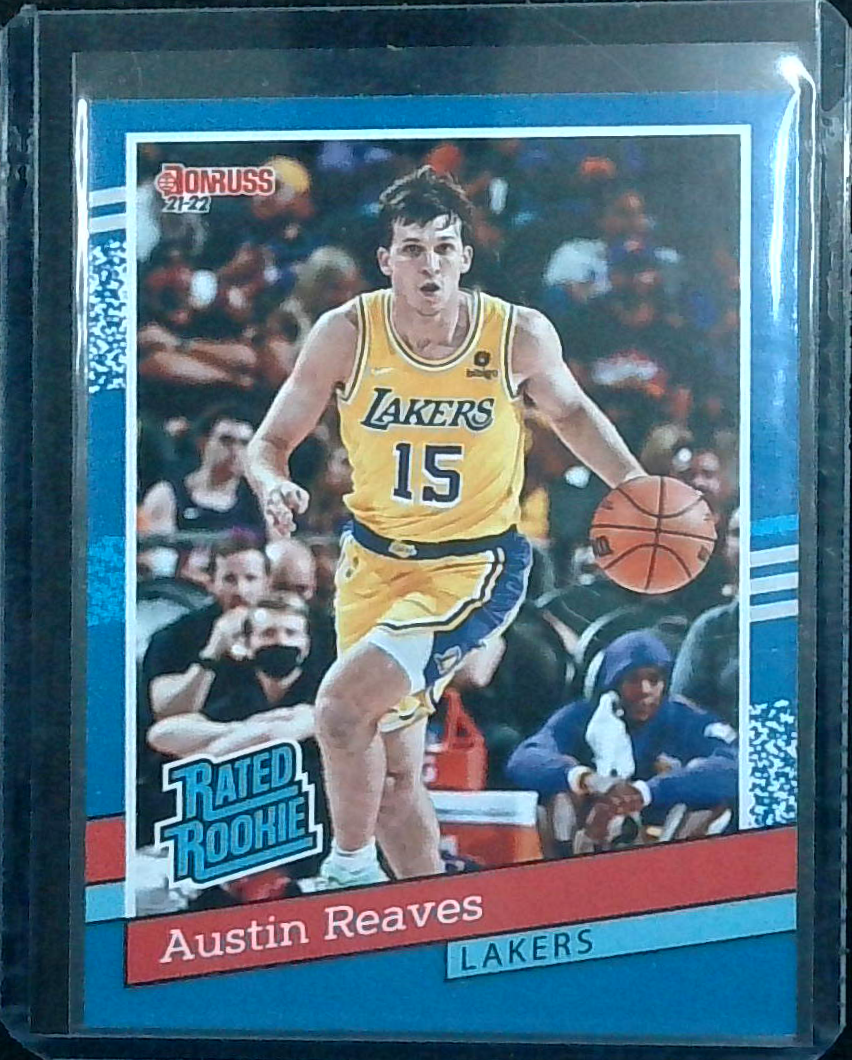 AUSTIN REAVES - 2021-2022 PANINI NBA RATED ROOKIE RETRO SP #45 - 1/2502 RC