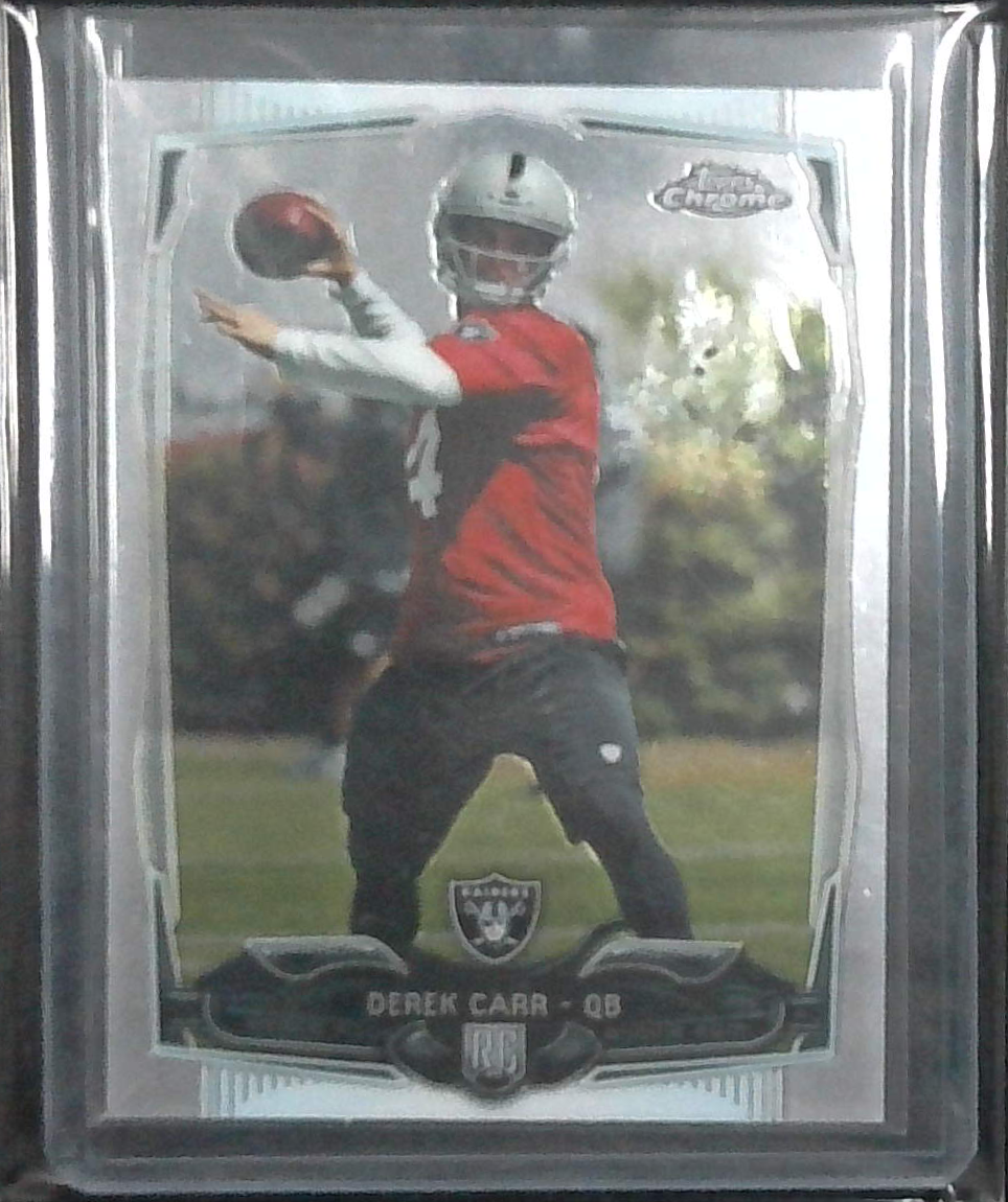 2014 Topps Chrome Derek Carr Rookie
