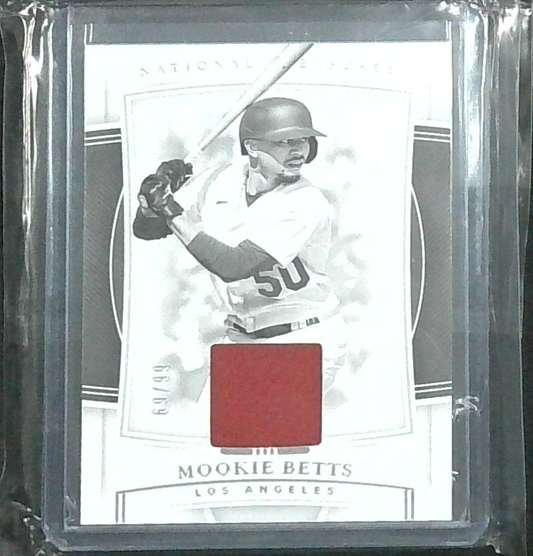 2020 National Treasures Mookie Betts Relic /99